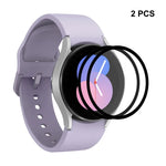 Samsung Galaxy Watch5 40mm用 ENKAY 9H フルカバー 強化ガラス 保護フィルム, 1枚, 2枚, 5枚, 10枚