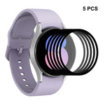 Samsung Galaxy Watch5 40mm用 ENKAY 9H フルカバー 強化ガラス 保護フィルム, 1枚, 2枚, 5枚, 10枚