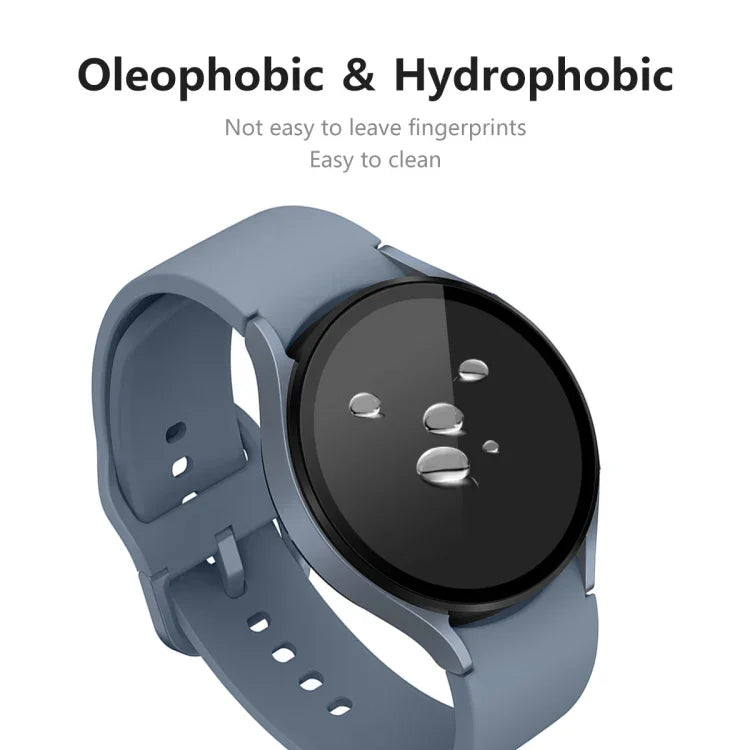 Samsung Galaxy Watch5 44mm用 ENKAY 9H フルカバー 強化ガラス 保護フィルム, 1枚, 2枚, 5枚, 10枚