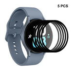 Samsung Galaxy Watch5 44mm用 ENKAY 9H フルカバー 強化ガラス 保護フィルム, 1枚, 2枚, 5枚, 10枚