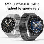 DT3 Mate 1.5インチ カラー画面スマートウォッチ、心拍数モニタリング／血圧モニタリング対応