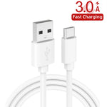 36W デュアルポート QC3.0 USBチャージャー 3A USB to Type-Cデータケーブル付き、EUプラグ、EUプラグ + USB to Type-Cケーブル