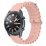 22mm オーシャンスタイル シリコン ソリッドカラー 時計バンド、Samsung Galaxy Watch3 45mm 用、Samsung Galaxy Watch 46mm 用、Samsung Gear S3 Classic 用、Samsung Gear S3 Frontier 用
