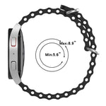 22mm オーシャンスタイル シリコン ソリッドカラー 時計バンド、Samsung Galaxy Watch3 45mm 用、Samsung Galaxy Watch 46mm 用、Samsung Gear S3 Classic 用、Samsung Gear S3 Frontier 用