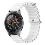22mm オーシャンスタイル シリコン ソリッドカラー 時計バンド、Samsung Galaxy Watch3 45mm 用、Samsung Galaxy Watch 46mm 用、Samsung Gear S3 Classic 用、Samsung Gear S3 Frontier 用