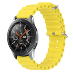 22mm オーシャンスタイル シリコン ソリッドカラー 時計バンド、Samsung Galaxy Watch3 45mm 用、Samsung Galaxy Watch 46mm 用、Samsung Gear S3 Classic 用、Samsung Gear S3 Frontier 用