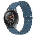 22mm オーシャンスタイル シリコン ソリッドカラー 時計バンド、Samsung Galaxy Watch3 45mm 用、Samsung Galaxy Watch 46mm 用、Samsung Gear S3 Classic 用、Samsung Gear S3 Frontier 用