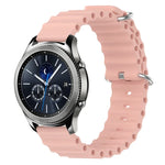 22mm オーシャンスタイル シリコン ソリッドカラー 時計バンド、Samsung Galaxy Watch3 45mm 用、Samsung Galaxy Watch 46mm 用、Samsung Gear S3 Classic 用、Samsung Gear S3 Frontier 用