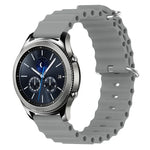 22mm オーシャンスタイル シリコン ソリッドカラー 時計バンド、Samsung Galaxy Watch3 45mm 用、Samsung Galaxy Watch 46mm 用、Samsung Gear S3 Classic 用、Samsung Gear S3 Frontier 用