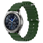 22mm オーシャンスタイル シリコン ソリッドカラー 時計バンド、Samsung Galaxy Watch3 45mm 用、Samsung Galaxy Watch 46mm 用、Samsung Gear S3 Classic 用、Samsung Gear S3 Frontier 用