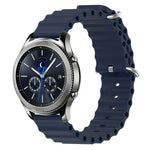 22mm オーシャンスタイル シリコン ソリッドカラー 時計バンド、Samsung Galaxy Watch3 45mm 用、Samsung Galaxy Watch 46mm 用、Samsung Gear S3 Classic 用、Samsung Gear S3 Frontier 用