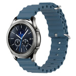 22mm オーシャンスタイル シリコン ソリッドカラー 時計バンド、Samsung Galaxy Watch3 45mm 用、Samsung Galaxy Watch 46mm 用、Samsung Gear S3 Classic 用、Samsung Gear S3 Frontier 用
