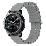 22mm オーシャンスタイル シリコン ソリッドカラー 時計バンド、Samsung Galaxy Watch3 45mm 用、Samsung Galaxy Watch 46mm 用、Samsung Gear S3 Classic 用、Samsung Gear S3 Frontier 用