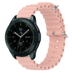20mm オーシャンスタイル シリコン単色ウォッチバンド、Samsung Galaxy Watch Active 2 44mm用、Samsung Galaxy Watch 42mm用