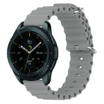 20mm オーシャンスタイル シリコン単色ウォッチバンド、Samsung Galaxy Watch Active 2 44mm用、Samsung Galaxy Watch 42mm用