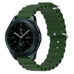 20mm オーシャンスタイル シリコン単色ウォッチバンド、Samsung Galaxy Watch Active 2 44mm用、Samsung Galaxy Watch 42mm用