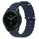 20mm オーシャンスタイル シリコン単色ウォッチバンド、Samsung Galaxy Watch Active 2 44mm用、Samsung Galaxy Watch 42mm用