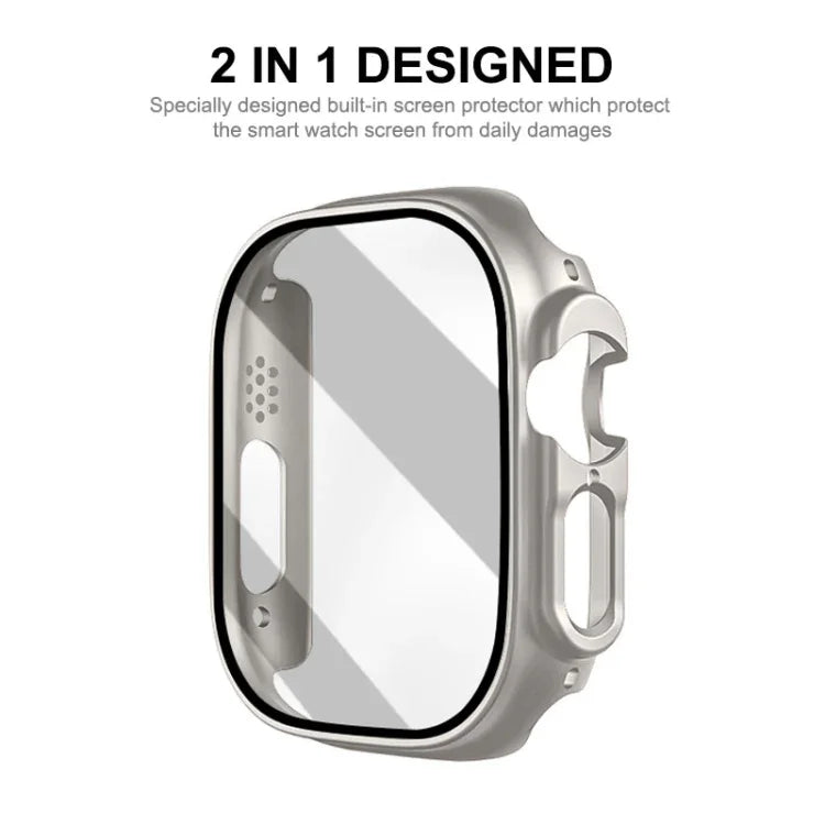 Apple Watch Ultra 3 / 2 / 1 49mm用 ENKAY PCフレーム 9H強化ガラスケース