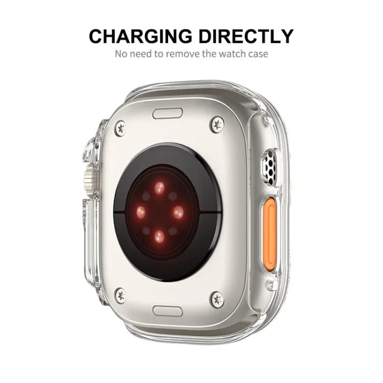 Apple Watch Ultra 3 / 2 / 1 49mm用 ENKAY PCフレーム 9H強化ガラスケース