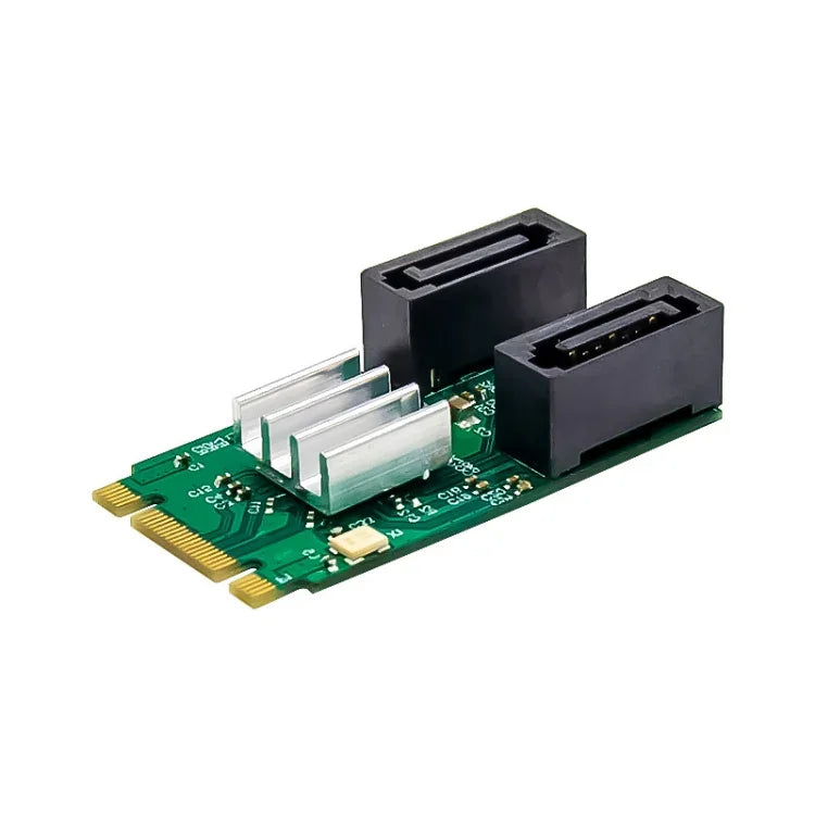 ST551 6Gbps PCIe B+Mキーから2ポートSATA 3.0カード M.2からデュアルSATAアダプター、ST551