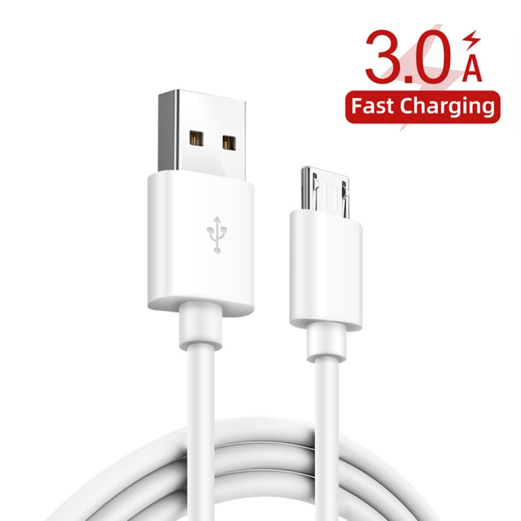 65W デュアル PD Type-C + 3ポート USB マルチポート充電器 3A USB to Micro USB データケーブル付き、EUプラグ、EUプラグ + USB to Micro USB ケーブル