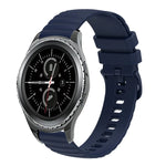 20mm 波状ドット単色シリコンウォッチバンド、Samsung Galaxy Gear S2 Classic用