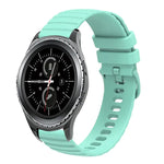 20mm 波状ドット単色シリコンウォッチバンド、Samsung Galaxy Gear S2 Classic用