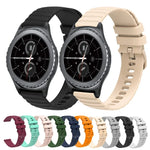 20mm 波状ドット単色シリコンウォッチバンド、Samsung Galaxy Gear S2 Classic用