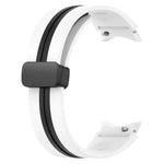 折りたたみ磁気留め具シリコンウォッチバンド、Samsung Galaxy Watch 4 Classic 46mm用、Samsung Galaxy Watch 4 Classic 42mm用
