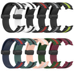 折りたたみ磁気留め具シリコンウォッチバンド、Samsung Galaxy Watch 4 Classic 46mm用、Samsung Galaxy Watch 4 Classic 42mm用