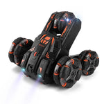 MoFun 五輪スタントカー 360度スイングアーム 2.4G 多機能 RCカー, シングルコントロール, ダブルコントロール