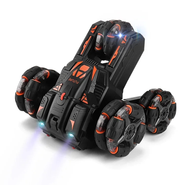 MoFun 五輪スタントカー 360度スイングアーム 2.4G 多機能 RCカー, シングルコントロール, ダブルコントロール