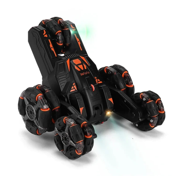 MoFun 五輪スタントカー 360度スイングアーム 2.4G 多機能 RCカー, シングルコントロール, ダブルコントロール