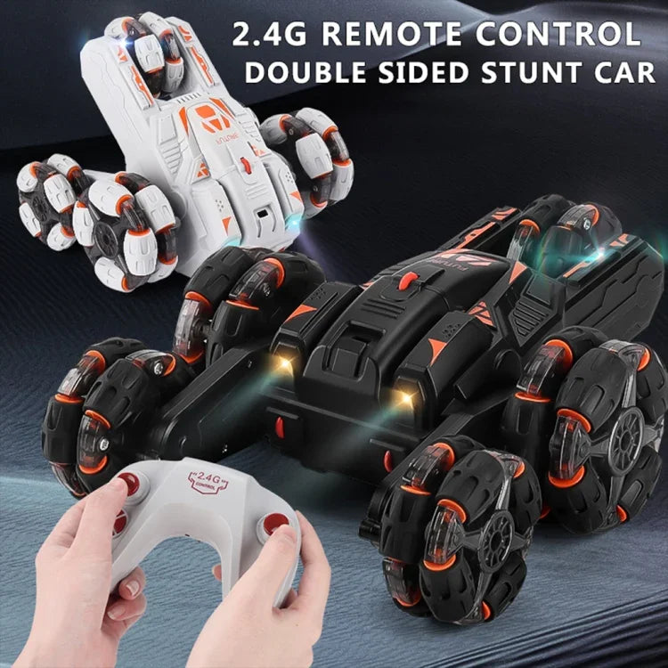 MoFun 五輪スタントカー 360度スイングアーム 2.4G 多機能 RCカー, シングルコントロール, ダブルコントロール