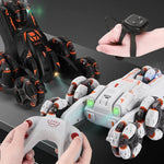 MoFun 五輪スタントカー 360度スイングアーム 2.4G 多機能 RCカー, シングルコントロール, ダブルコントロール