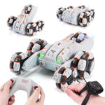MoFun 五輪スタントカー 360度スイングアーム 2.4G 多機能 RCカー, シングルコントロール, ダブルコントロール