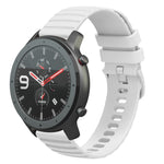 22mm Wavy Dotted Solid-Color Silicone Watch Band, For Amazfit GTR 2, For Amazfit 3 Stratos, For Amazfit GTR 47mm