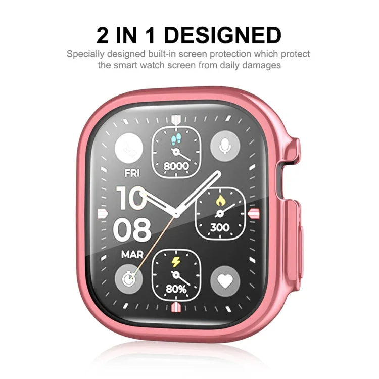Apple Watch Ultra 3 / 2 / 1 49mm用 ENKAY 全面カバー 電気めっきソフトTPUケース＋スクリーンフィルム