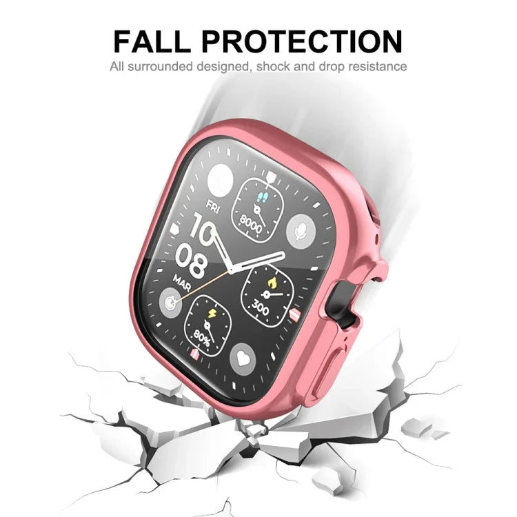 Apple Watch Ultra 3 / 2 / 1 49mm用 ENKAY 全面カバー 電気めっきソフトTPUケース＋スクリーンフィルム