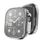 Apple Watch Ultra / Ultra 2 49mm用 ENKAY フルカバレッジ透明ソフトTPUケース＆スクリーンフィルム