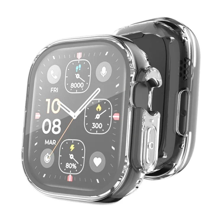 Apple Watch Ultra / Ultra 2 49mm用 ENKAY フルカバレッジ透明ソフトTPUケース＆スクリーンフィルム