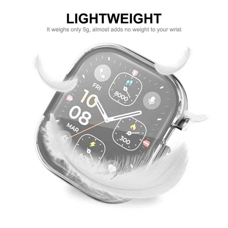 Apple Watch Ultra / Ultra 2 49mm用 ENKAY フルカバレッジ透明ソフトTPUケース＆スクリーンフィルム