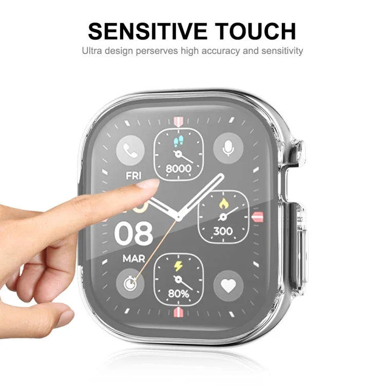 Apple Watch Ultra / Ultra 2 49mm用 ENKAY フルカバレッジ透明ソフトTPUケース＆スクリーンフィルム