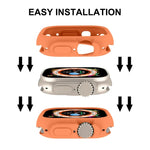 Apple Watch Ultra 3 / 2 / 1 49mm用 ENKAY 無地保護ソフトTPUフレームケース