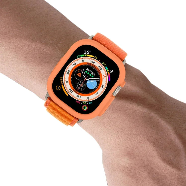 Apple Watch Ultra 3 / 2 / 1 49mm用 ENKAY 無地保護ソフトTPUフレームケース