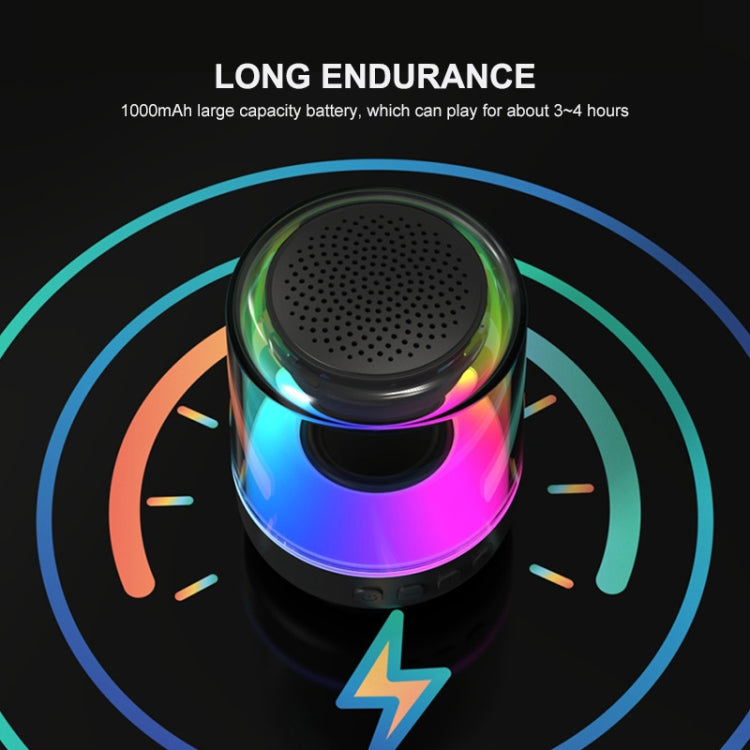 ENKAY Hat-Prince ポータブル RGBライト ワイヤレス Bluetoothスピーカー, S, L