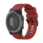 26mm Horizontal Texture Silicone Watch Band with Removal Tool, For Garmin Fenix 6X Sapphire, For Garmin Fenix 5X Sapphire, For Garmin Fenix 5X Plus, For Garmin Fenix 3, For Garmin Fenix 3 HR, For Garmin Fenix 3 Sapphire