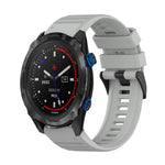 26mm Horizontal Texture Silicone Watch Band with Removal Tool, For Garmin Descent MK 2, For Garmin Descent MK 2i