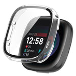 PC+ Toughened Film Integrated Protective Case, For Fitbit Versa 4, For  Fitbit Sense 2