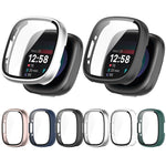 PC+ Toughened Film Integrated Protective Case, For Fitbit Versa 4, For  Fitbit Sense 2